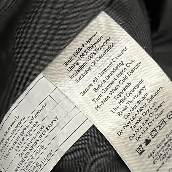 Eddie Bauer Pants Mens 2XL Black WeatherEdge Insulated Ski Snowboard Waterproof - Picture 6 of 11